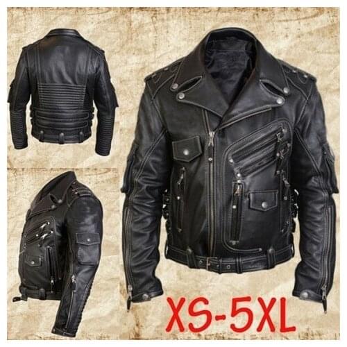 PU Leather Coat Men Jacket Spring Fall Winter Top Slim Korean Streetwear Gothic Moto Biker Punk Outwear Abrigos Mujer Invierno