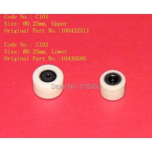 Charmilles diamond guide set ,upper &lower( 1set=2pcs c101+c102) 104433400 d=0.25mm (100432511 +100430586)WEDM-LS Machine Parts