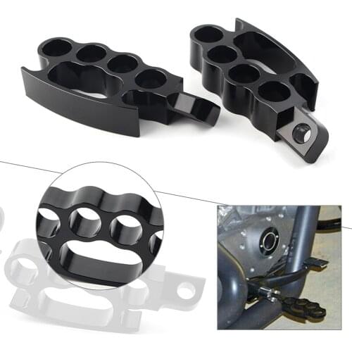 Motorcyle Floor Board Controls Foot Pegs Footrests for Harley Softail Dyna Sportster Touring TU2