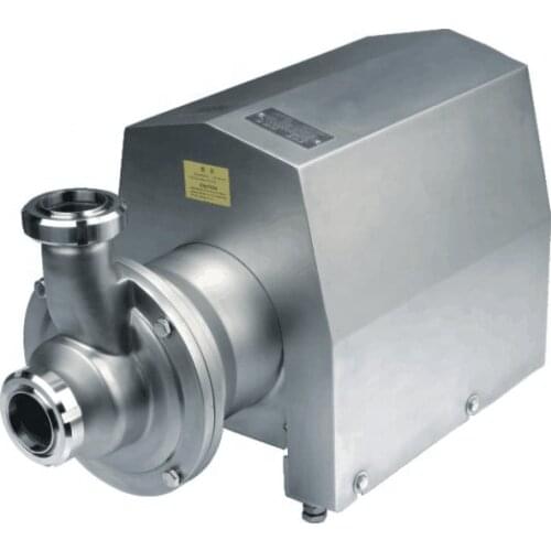 Stainless Steel Sanitary Centrifugal Pumps with ABB motor with rounded body