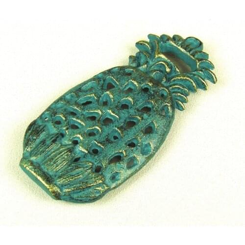 Pig Iron Pineapple Model Wine Bottle Opener Decorative Metal Bar Art and Craft Ironwork Drinkware Utensil Accessories Furnishing