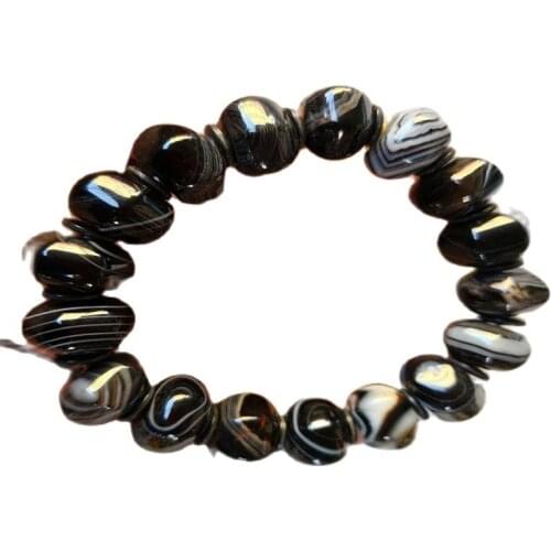 Tibetan king kong floer telescopic amulet dzi beads bracelet