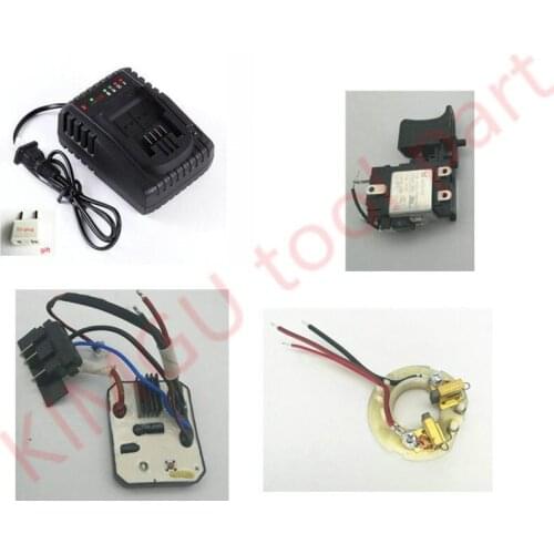 Item for Kress KCH200 KL1800 KIW800 20V Switch PCB Charger 100V-240V Carbon Brushes holder