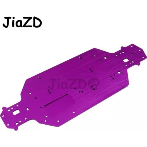 1PCS 1/10 HSP 03001 03602 Aluminum Alloy Metal Chassis Upgrade Parts For Buggy Monster Bigfoot Truck 94107 94170 94118 94111 Y2