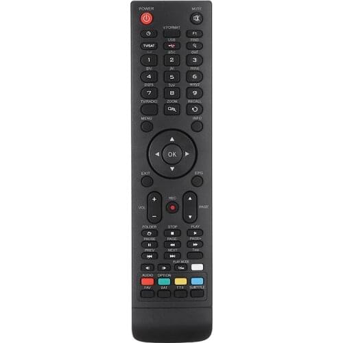 1pc Multifunction TV Box Remote Control Replacement Black Remote Controller For Amiko Micro Mini HD/SHD Series 21.5X5.2X 2.3cm