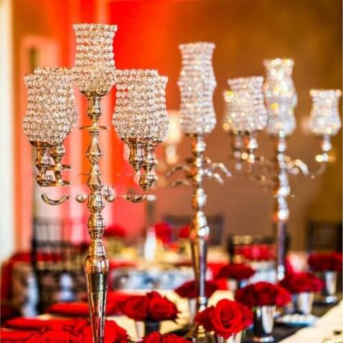 10pcs/lot wedding decoration,home decor,candle holders crystal candle holder,wedding candlestick,wedding decor table certerpiece