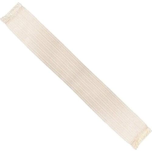 2 Pcs, Natural Macrame Table Runner Cotton Crochet Lace Boho Wedding Table Runner with Tassels for Bohemian Rustic