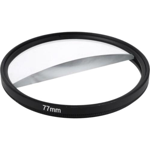 2021 New 77mm Glass Filter Prism Camera Filter Split Diopter Optical Number Photography