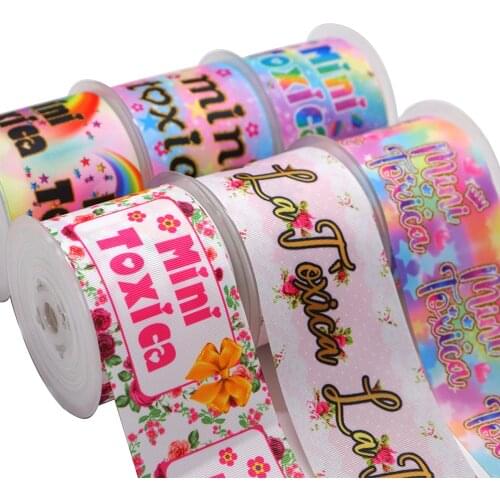 3 inch 75mm 38mm 25mm Happy Easter Day Characters Printed Grosgrain Ribbons 51372