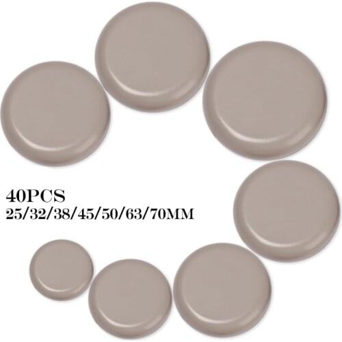 40Pcs 25/32/38/45/50/63/70mm Self-Adhesive Heavy Thickening Furniture Leg Pads Floor Protector Mat Anti Noisy Anti-abrasion