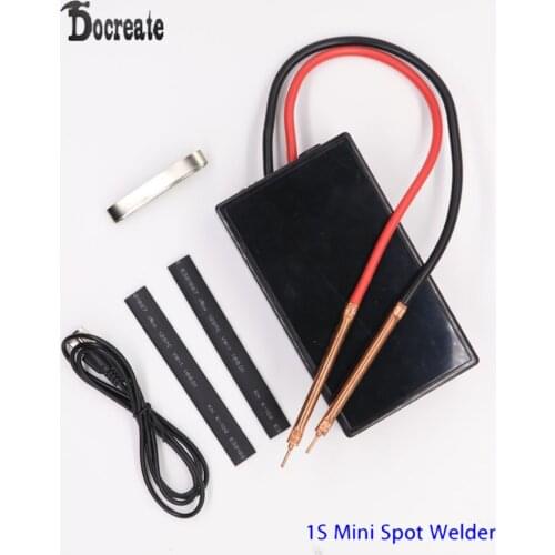 Mini 1S 18650 Spot Welders Welding Machine DIY Lithium Battery Fiber Welding Machine Nickel Belt Spot Portable Household