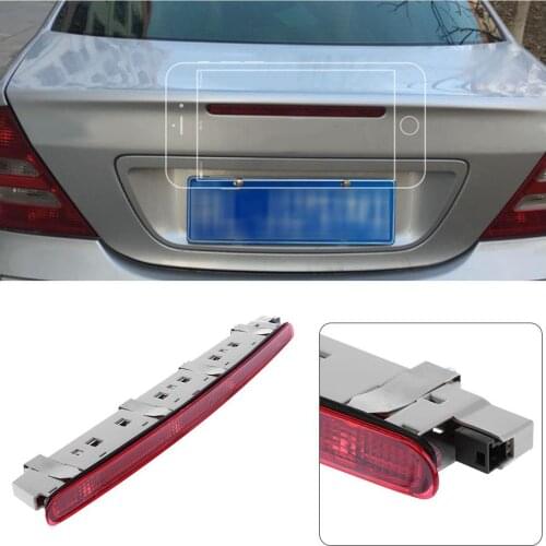 Rear Trunk Replacement Red LED Third Stop Brake Light For 01-06 Benz W203 C180 C200 C230 C280 C240 C300