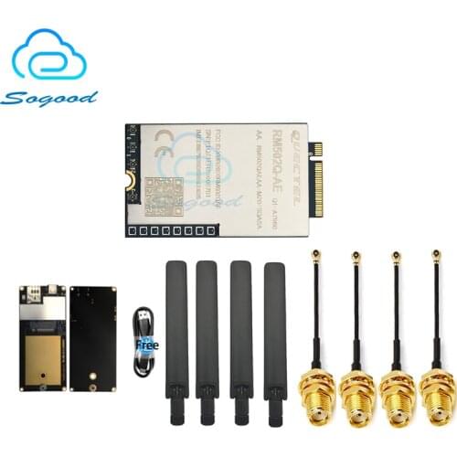 Quectel 5G module RM502Q-AE sub-6GHz LTE Cat20 Compatible with Quectel’s LTE-A Cat6 EM06 Cat12 EM12-G Cat16 EM160R-GL
