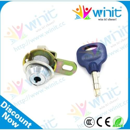 17mm 27mm cylinder key circle cam lock arcade lock tubular key circle arcade coin door lock antique cabinet lock