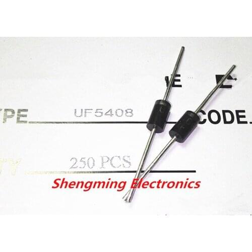 500PCS UF5408 3A 1000V DO-27 Ultrafast recovery diode