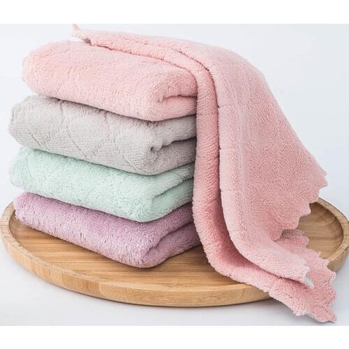 12 Pcs/lot Home Microfiber Towels For Kitchen Absorbent Thicker Cloth For Household Cleaning Tools Non-Stick Oil Kitchen Towel