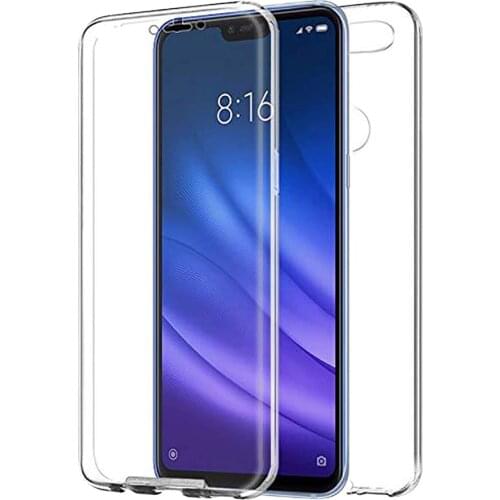 Double sided silicone gel case TPU + PC 360 ° protection ultra thin hard Tough for Xiaomi Mi8 Lite (4G) 6.26"
