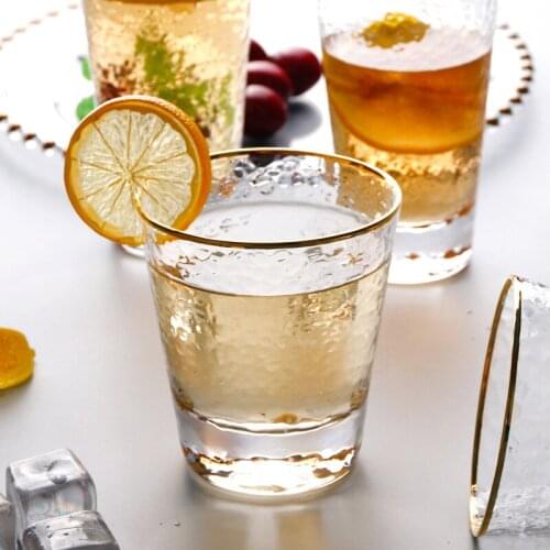 European Creative Colorful Whiskey Glass Ins Bar Craft Beer Glass Spirit Glass Foreign Wine Glass Glassware Beer Glass