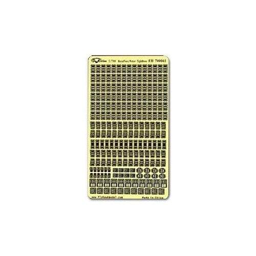 Flyhawk FH700061 World War II British naval vessel watertight door metal etch