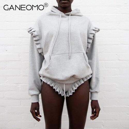 GANEOMO Womens Autumn Hoodies