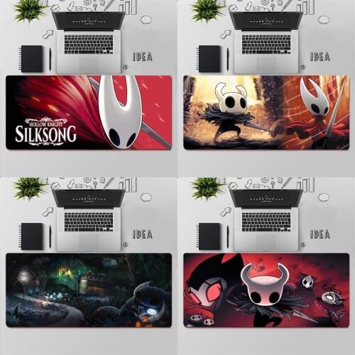 Gaming Mouse Pad Large Mouse Pad PC Gamer Computer Mouse Mat Big Mousepad Keyboard Desk Mat Anime Hollow Knight XXL Mause Pad