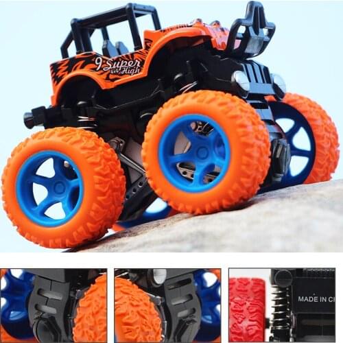 Inertia shockproof four-wheel drive SUV, child boy simulation vehicle model car, anti crash toy car baby car DS29