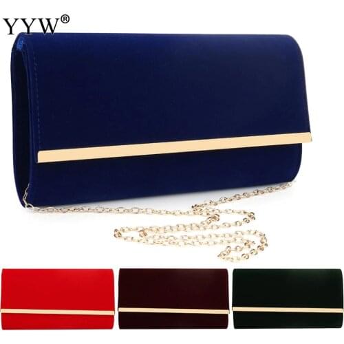 Blue Flannelette Clutch Female Evening Luxury Handbags Women Bags Designer Clutch Female 2019 Black Sac Main Femme Wedding Bag