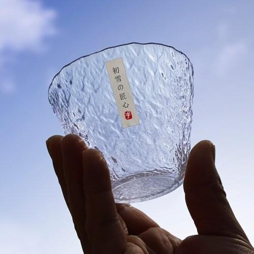 Reusable Simple Nordic Portable Glass Japanese Whiskey Glass Tea Cup Champagne Mason Jar Drinking Kubek Do Kawy Home Life BJ50BL