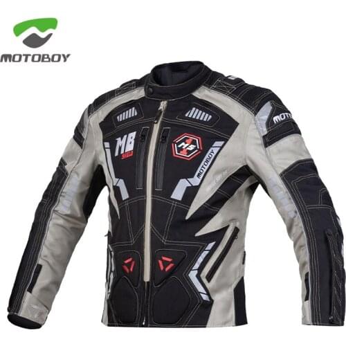 MOTOBOY Riding Race Cycle Honda Racing Battle Mech Motorcycle Fighter Protection CE Protector Armor Man Riding Gear Jackets