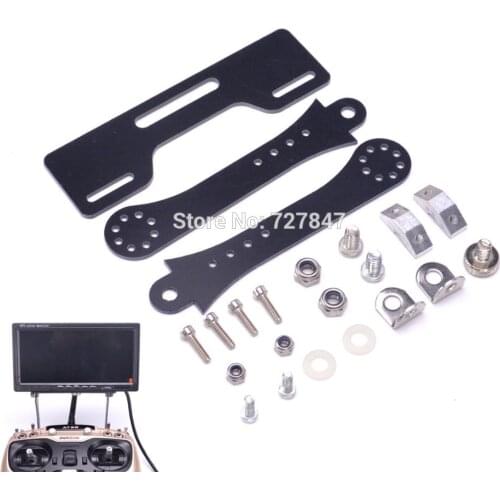 NEW Monitor Mount Holder FPV Bracket For 7 8 Inch Monitor Displayer JR Wfly RC Controller Transmitter
