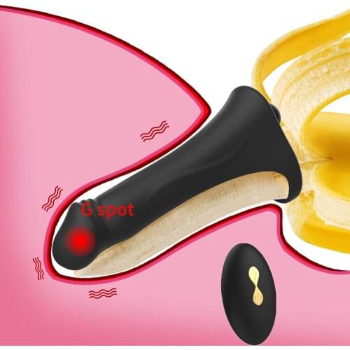 New Upgrade 7 frequency Wireless Remote Control Couple Resonance Female Masturbation and Prostate Vibrator Double Head Vibration