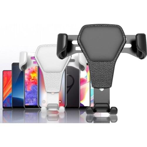 Universal Car Gravity Sensor Mounting Air Outlet Mobile Phone Holder For Kia Hyundai Honda Toyota Lexus Suzuki SX4 SWIFT Alto