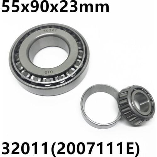 Taper Roller bearing 32011 2007111E 55x90x23 mm High quality