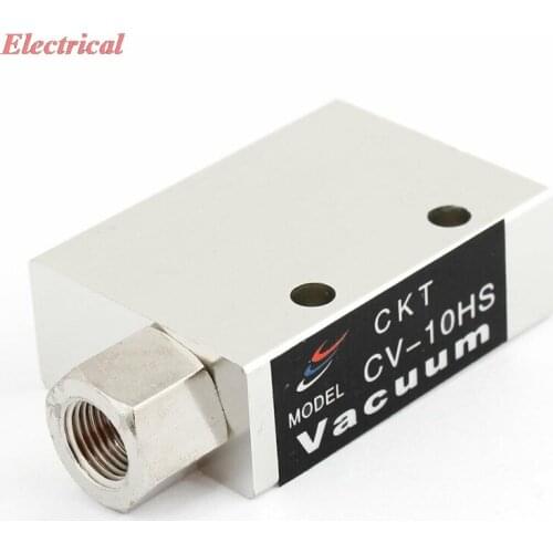 1pc CV-10HS 1/8"PT Female Thread Dia Vacuum Ejector Generator Air Fitting