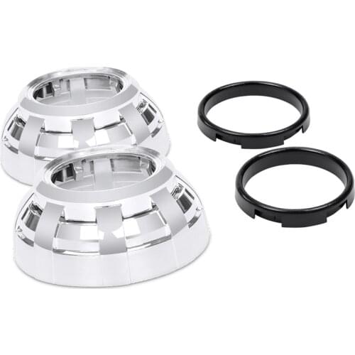 2.5'' 3 inch Car Headlight Projector Lens Mask Easy Install for Q5 Bi-xenon hid Projector shroud LHD RHD hid headlight Modify