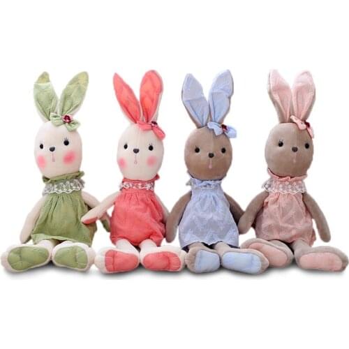 Lovely Barra Rabbit Animals Comt Girls Valentines Doll Kid Toy