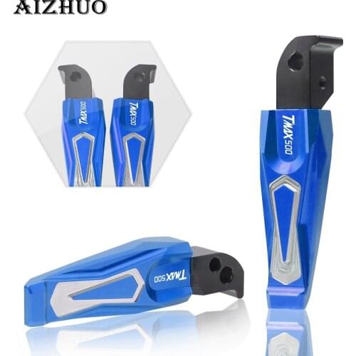 Motorcycle Motorbike Moto Accessories Folding Rearset Foot Pegs Backseat Pedal Rear Foot Pad Foot Support for Yamaha TMAX500