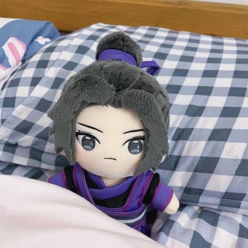 Anime Grandmaster of Demonic Cultivation MDZS Jiangcheng Doll Change Clothes Cute Plush Stuffed Soft Toy 20cm Children Xmas Gift