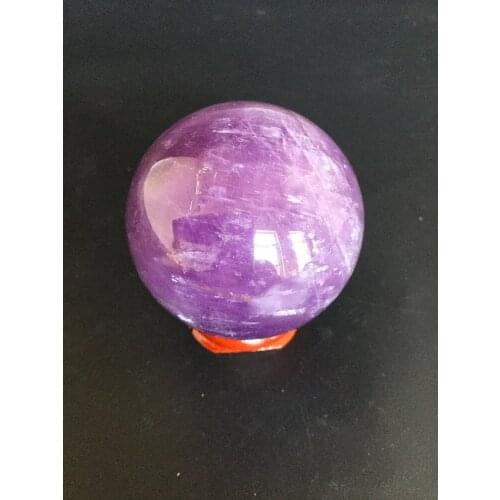 Energy stone 100% natural amethyst crystal ball mineral reiki healing amethyst crystal ball Halloween energy ball