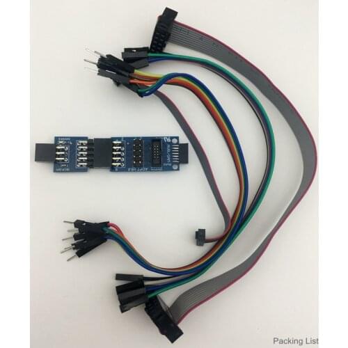 ISCP-SPI ATJTAGICE3 atatmel-ice-adpt AVR atmel-ice-cable jlink SAM Transfer Board 10pin 6pin 1.27mm 2.54mm