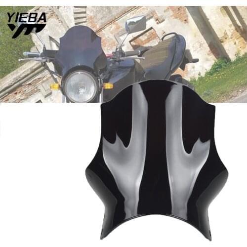 Motorcycle Part Windshield Windscreen For Honda CB400 CB600 CB750 CB900 CB919 CB250 Hornet For Yamaha V-Max 1200 VMAX 1200