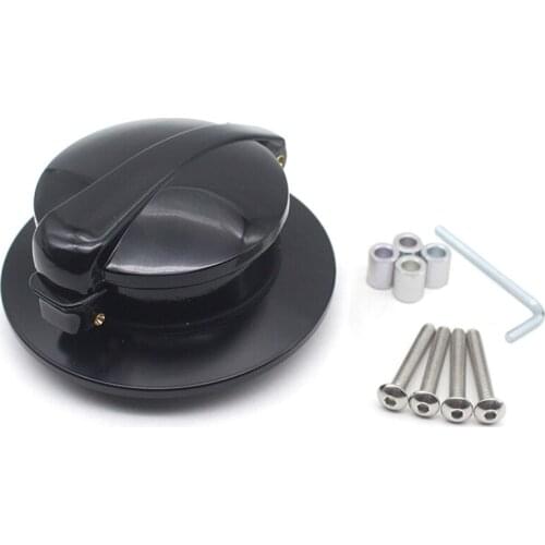 Motorcycle Fuel Filler Door Cover Gas Fuel Tank Cap Cover Suit For-BMW R NINE T R9T 2014-2018