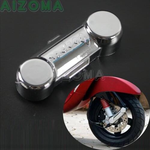 For Vespa PX 125 150 200 T5 20mm Forks Scooter Chrome Front Suspension Link Cover Guard for LML STAR 125 150 200 2/4 STROKE