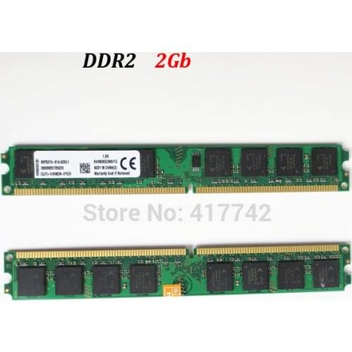 Memory ddr2 2 gb ram desktop memoria ram 2g DDR2 800Mhz 667Mhz 533Mhz / 2G 800 667 533 -- lifetime warranty -- good quality