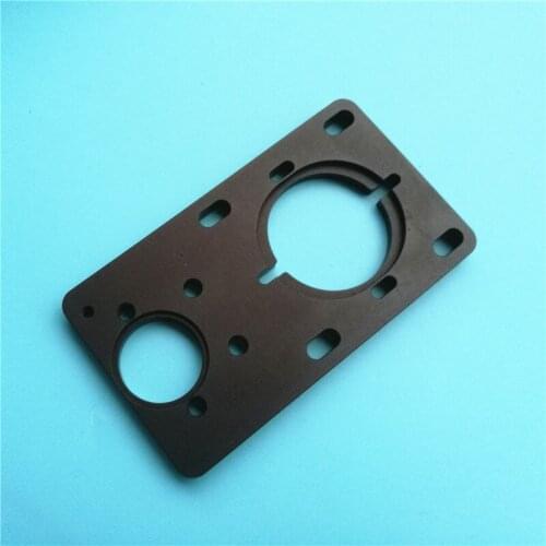 Shapeoko 2 CNC mill machine part Z Axis Motor Plate Aluminum plate for X-Carve Z axis