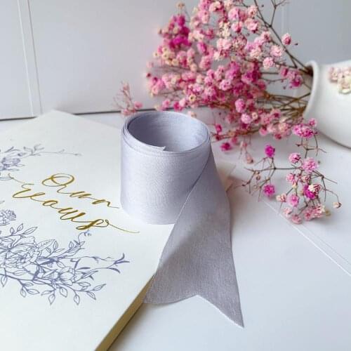 4mm-36mm new color 100% pure silk embroidery ribbon wedding ribbon thin taffeta high quality silk ribbon Handcraft