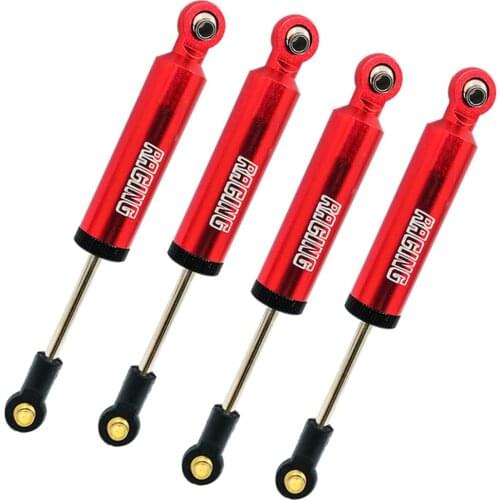4pcs Droop Sprung 90mm Shocks Absorber Internal Spring Dampers for 1/10 TRX4 Defender SCX10 90046 D90 Wraith RC Car Accessorie