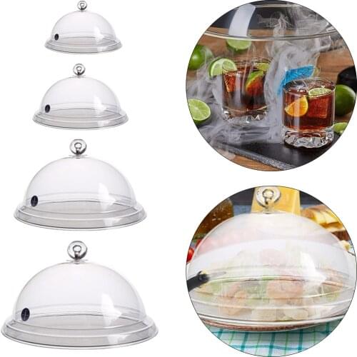 Smoke Infuser Cover Kitchen Bar Tools Meat Grill Cloche Sausage BBQ Portable