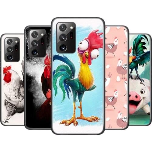 Cock Rooster chicken For Samsung Galaxy A01 A11 A12 A21 A21S A31 A41 A42 A51 A71 A32 A52 A72 A02S UW Phone Case