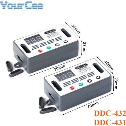 DDC-431 DDC-432 Digital Display Time Relay Module DC 5V-30V Time Delay Relay Timer Control Switch Voltage Control Board Module